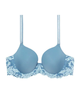 Wacoal 853322 Provincial Blue/Angel Falls Instant Icon Molded Underwire Bra myselflingerie.com