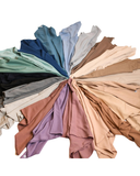 Nicsessories Taupe Luxe Solid Pre-Tied Bandanna with Full Grip