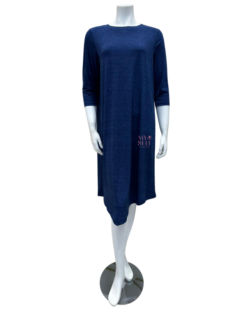  Jackie O' VCVRUP-DN Denim V Swim Cover Up Dress myselflingerie.com