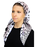 Tie Ur Knot Abstract Leopard Adjustable Pre-Tied Bandanna with Full Grip myselflingerie.com