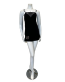 Oh! Zuza 4008 Black Lace Cami & Shorts Pajamas Set myselflingerie.com