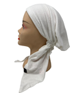 Cherie HTWH White Terry Pre-Tied Bandanna mysellfingerie.com