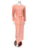 Iora Lingerie 23132RC Sunset Tassel Trim Cotton Zippered French Terry Robe myselflingerie.com