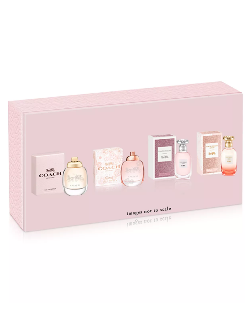 Coach New York 4 Piece Mini Perfumes Gift Set