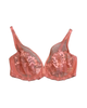  Simone Perele 12B319 Rose Wish Sheer Plunge Underwire Bra myselflingerie.com