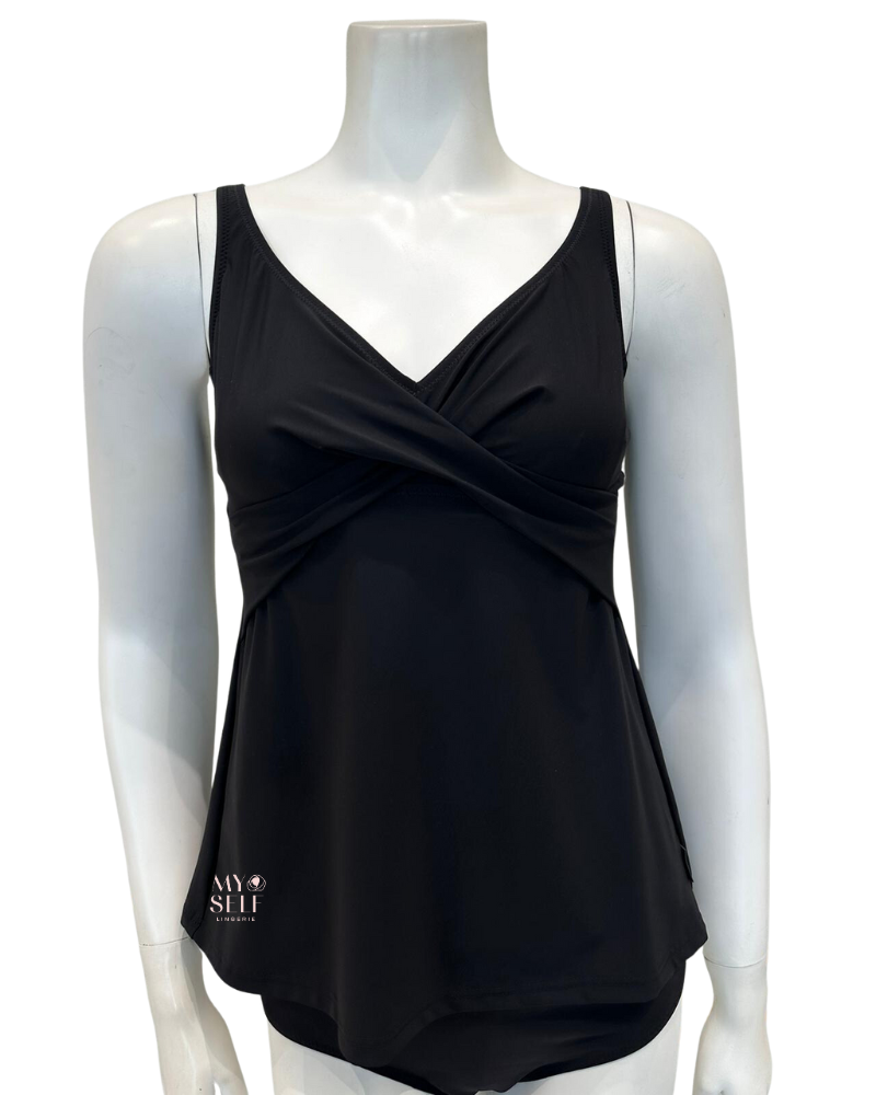Anita 8880-1 Maily Black Tankini Swim Top myselflingerie.com