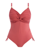 Fantasie 502231 Persian Rose Beach Waves Front Twist Underwire Swimsuit myselflingerie.com