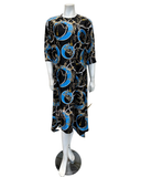 UNDERCOVER WATERWEAR Chain Print Swing Swim Dress One Size Longer Length