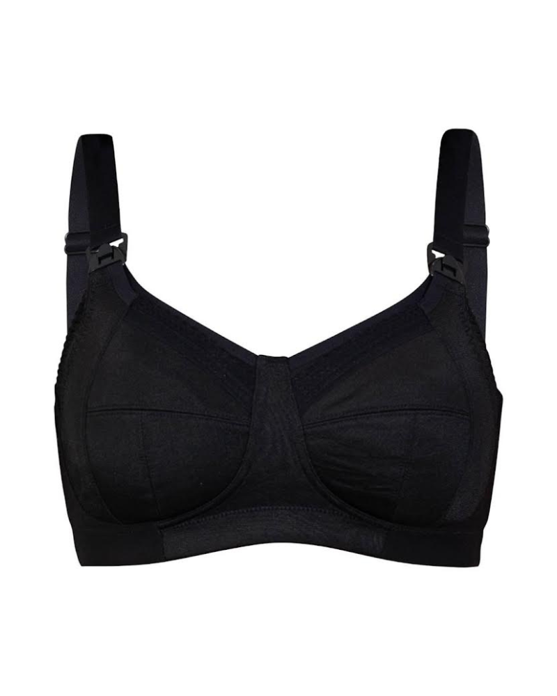 You 100-608 Black Cherry Wire Free Nursing Bra