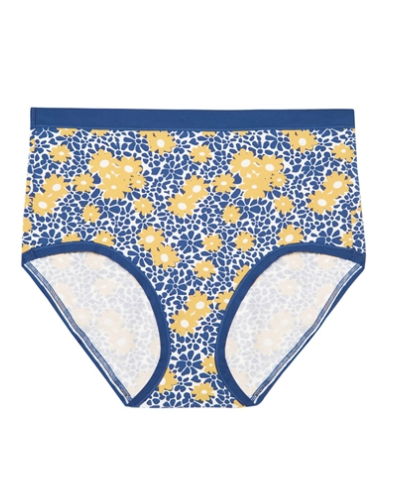 Wacoal 875362 Deco Floral Understated Cotton Brief myselflingerie.com