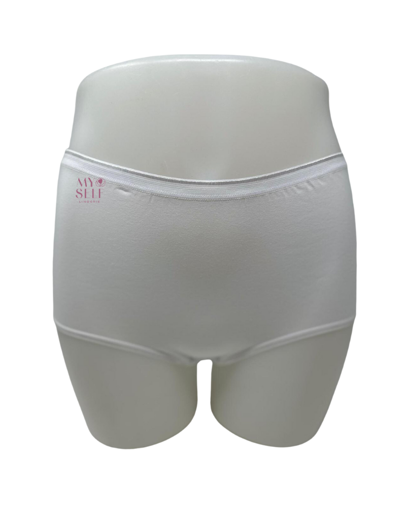 Cotton Touch 132 White Cotton Briefs 3 Pack myselflingerie.com