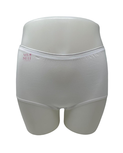 Cotton Touch 132 White Cotton Briefs 3 Pack myselflingerie.com