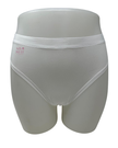Wacoal 879362 White Understated Hi Cut Cotton Brief myselflingerie.com