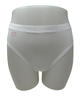Wacoal 879362 White Understated Hi Cut Cotton Brief myselflingerie.com
