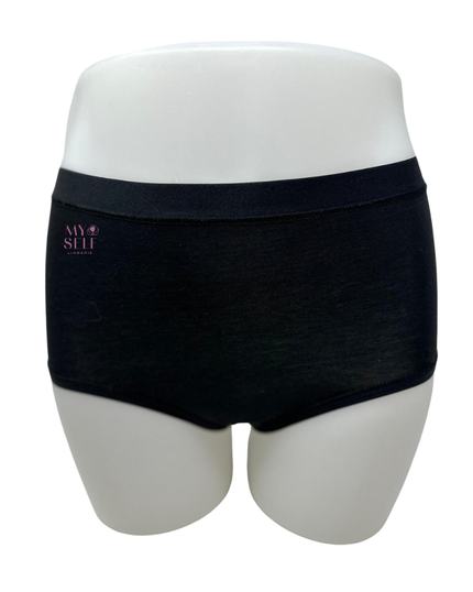 Wacoal 875362 Black Understated Cotton Brief myselflingerie.com