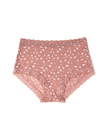 Hanky Panky 7J1292 Desert Rose/White Crossdye Leopard High Rise Boyshort myselflngerie.com