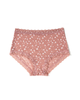 Hanky Panky 7J1292 Desert Rose/White Crossdye Leopard High Rise Boyshort myselflngerie.com