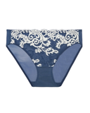 Wacoal 843322 Sargasso Sea/Egret Instant Icon Lace Bikini myselflingerie.com