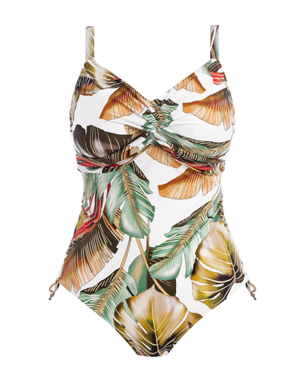 Fantasie 503231 Jungle Kinabalu Twist Front Underwire Swimsuit myselflingerie.com