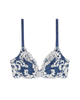 Wacoal 851322 Sargasso Sea/Egret Instant Icon Lace Underwire Bra myselflingerie.com