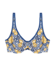 Wacoal 855292 Deco Floral Print Basic Beauty Seamless Underwire Bra myselflingerie.com