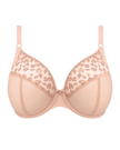 Elomi 301336 Pale Blush Namrah Plunge Underwire Bra myselflingerie.com
