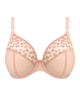 Elomi 301336 Pale Blush Namrah Plunge Underwire Bra myselflingerie.com