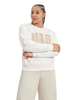 UGG 1123718 Nimbus/Sand Madeline Fuzzy Logo Crewneck Sweater myselflingerie.com