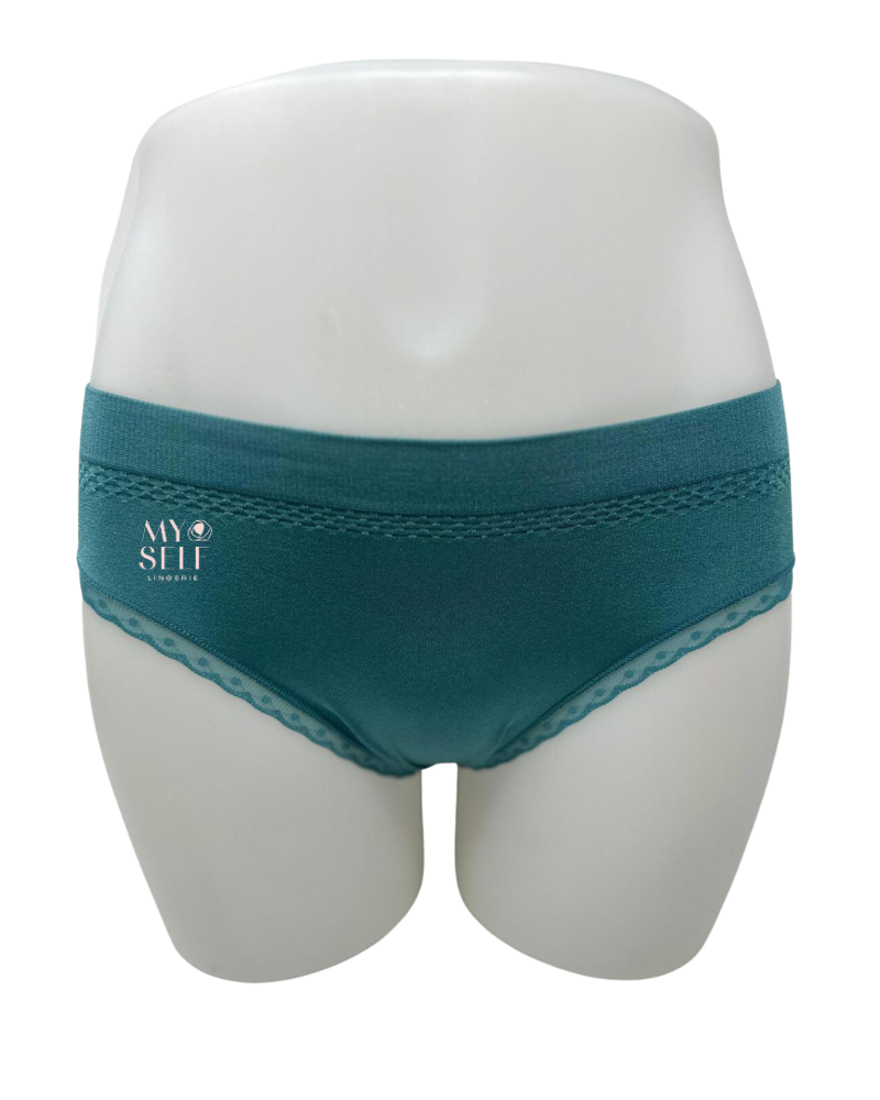 Wacoal 873374 Hydro B-Smooth Seamless Bikini with Lace myselflingerie.com