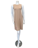 BASICbar Nude Sleeveless Slip Dress / Classic Length