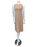 BBNST Nude Sleeveless Slip Dress / Tall Length