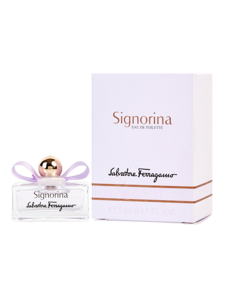 Salvatore ferragamo top miniature perfume