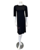 BASICbar BBBKLST Black Long Sleeves Slip Dress / Tall Length myselflingerie.com