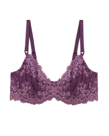 65191 Italian Plum/Valerian Embrace Lace Underwire Bra