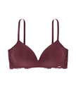 Dorina FXWL0002 Wine Avery Molded Wire Free Bra myselflingerie.com