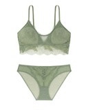 Dorina FXBR0014+BF0020LA Green Acacia Bralette & Panty Set myselflingerie.com