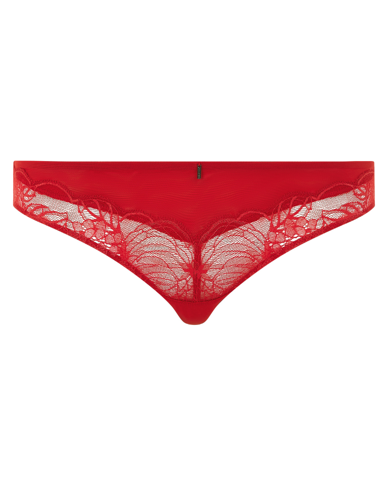 Chantelle 12N3 Scarlet Midnight Flowers Bikini myselflingerie.com