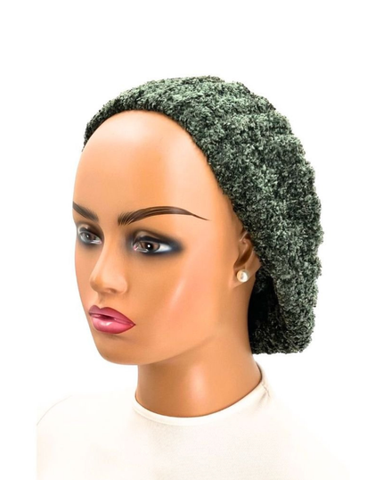 Lucy & Olivia LCOLCNSNBLG Logo Midnight Olive Lined Chenille myselflingerie.com