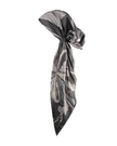 Revaz HS519A/E Black & Grey Big Flowers Adjustable Pre-Tied Bandanna with Velvet Grip myselflingerie.com