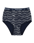 Buttermint Silver Waves Denim Cotton Teen Briefs 3 Pack