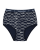 Buttermint BR-WVE-DN Silver Waves Denim Cotton Teen Briefs 3 Pack myselflingerie.com