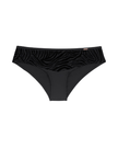Dorina FXCH0008 Black Velvet Zebra Stripes Bikini myselflingerie.com