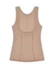 Gemsli SW0062 Beige Open Bust Powermesh Camisole myselflingerie.com