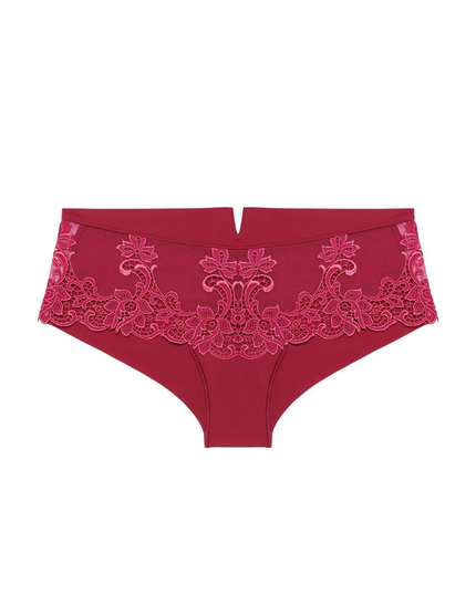 Simone Perele 15C630 Lipstick Saga Boyshort Panty myselflingerie.com