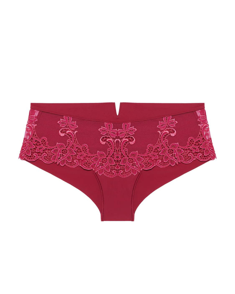 Simone Perele 15C630 Lipstick Saga Boyshort Panty myselflingerie.com