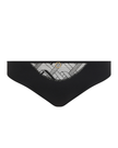 Chantelle 21S3 Black Graphic Support Bikini myselflingerie.com