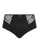 Chantelle 21S8 Black Graphic Support Hi Waist Brief myselflingerie.com