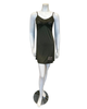 Fleurt 6037 Dusty Olive Whisper Pointelle Modal Chemise myselflingerie.com