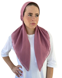 Scarf Bar Solid Raspberry Cotton Classic Pre-Tied Bandanna with Full Grip   myselflingerie.com