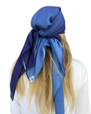 Scarf Bar SB Ocean Blue Ombre' Square Scarf myselflingerie.com